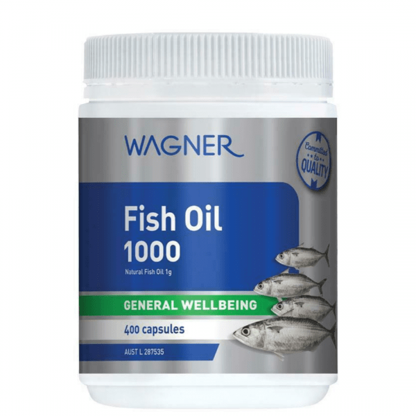 Wagner Fish Oil 1000mg – 400 Capsules