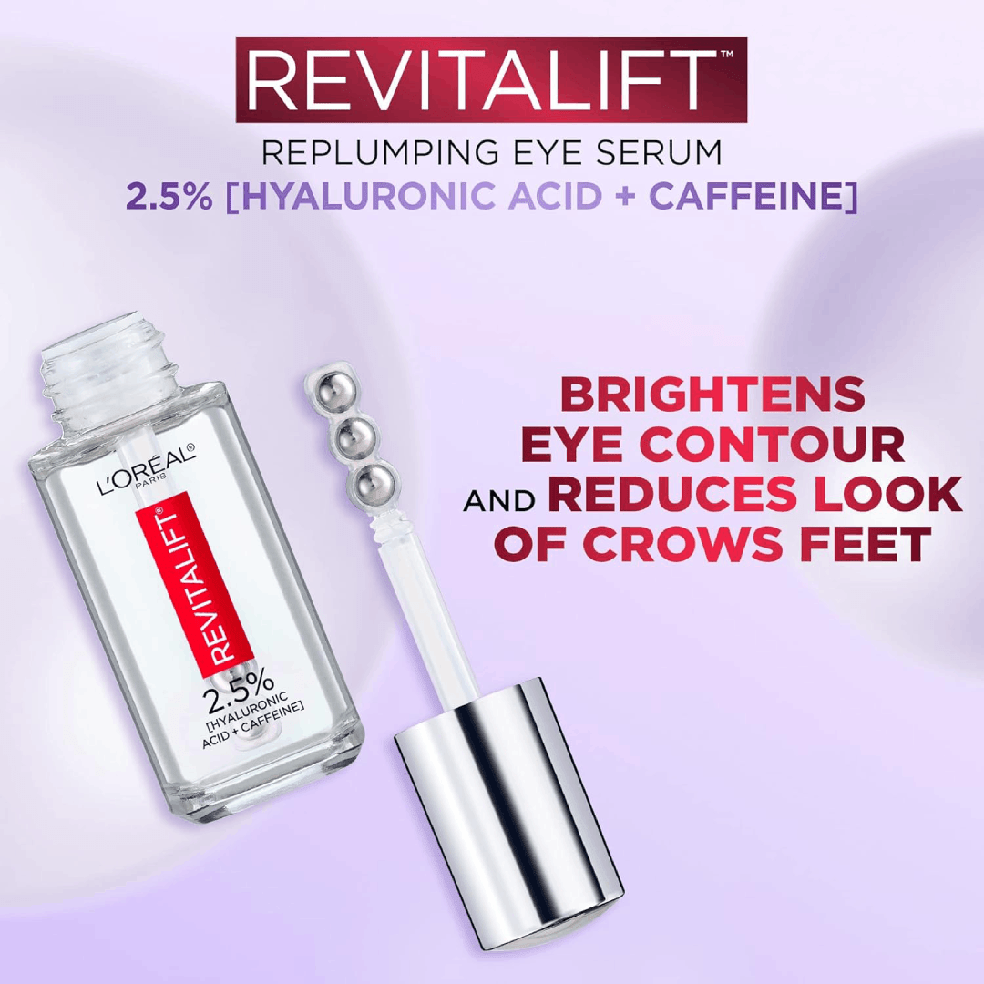 L’Oréal Revitalift Hyaluronic + Caffeine Eye Serum