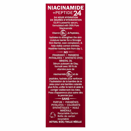 ( Discounted Product ) Olay Niacinamide + Peptide 24 Anti-Wrinkle Serum