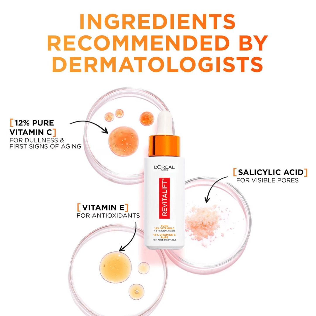 L’Oréal Revitalift 12% Vitamin C Serum 30ml