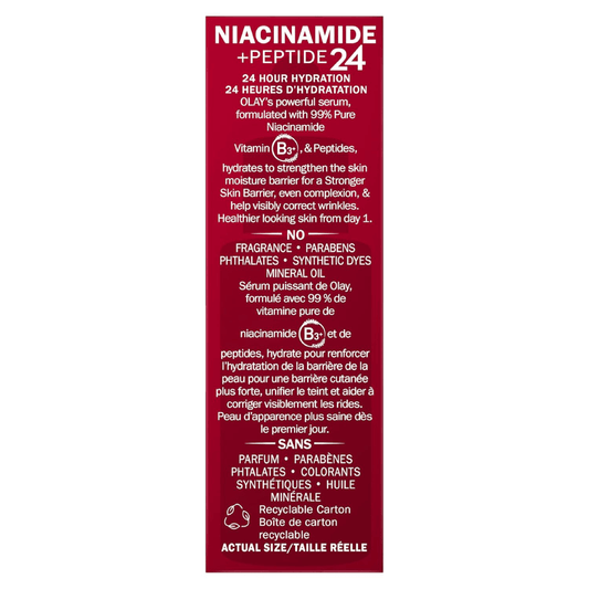( Discounted Product ) Olay Niacinamide + Peptide 24 Anti-Wrinkle Serum