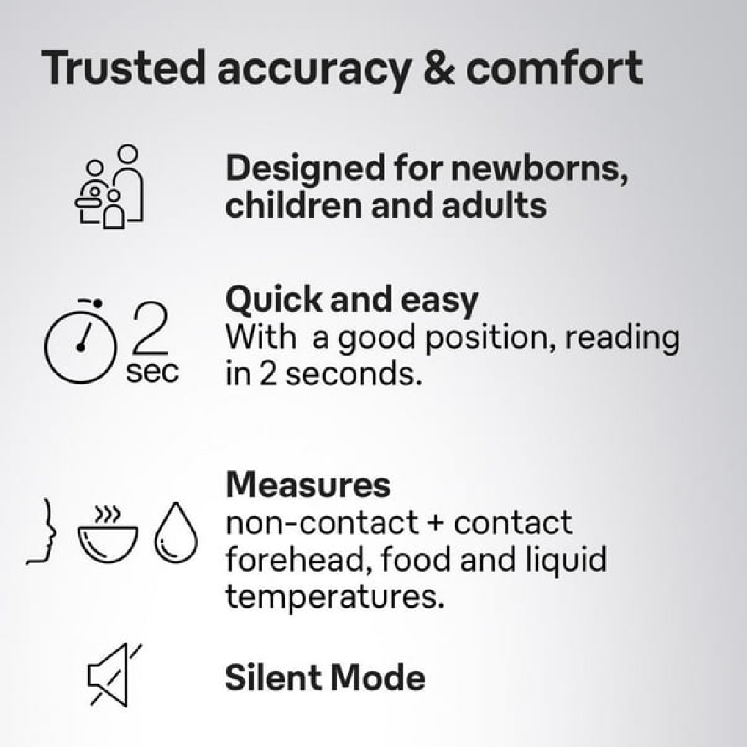 Braun BNT400CA No Touch + Touch Forehead Thermometer