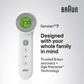 Braun BNT400CA No Touch + Touch Forehead Thermometer