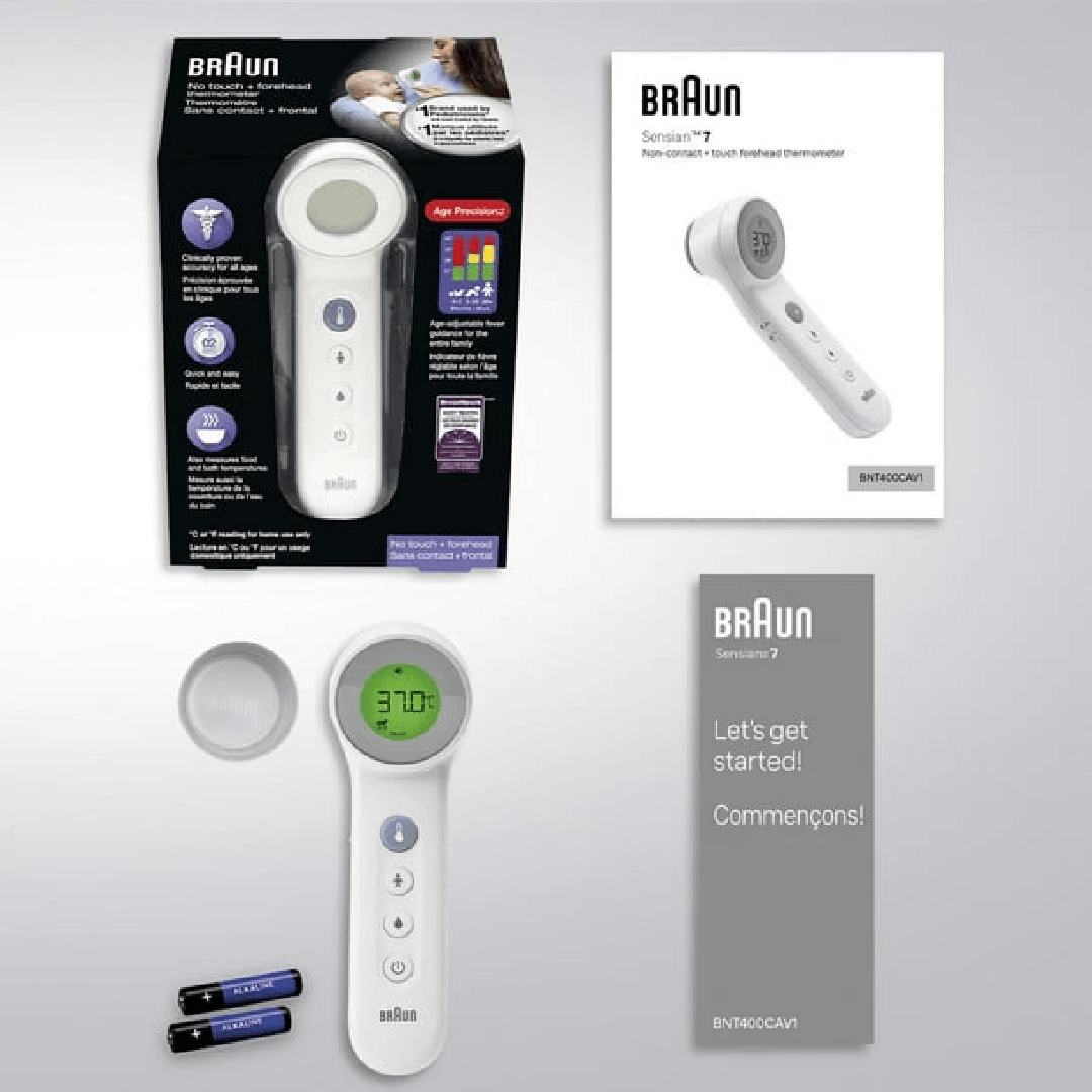 Braun BNT400CA No Touch + Touch Forehead Thermometer