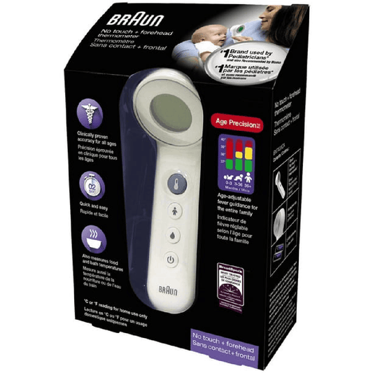 Braun BNT400CA No Touch + Touch Forehead Thermometer