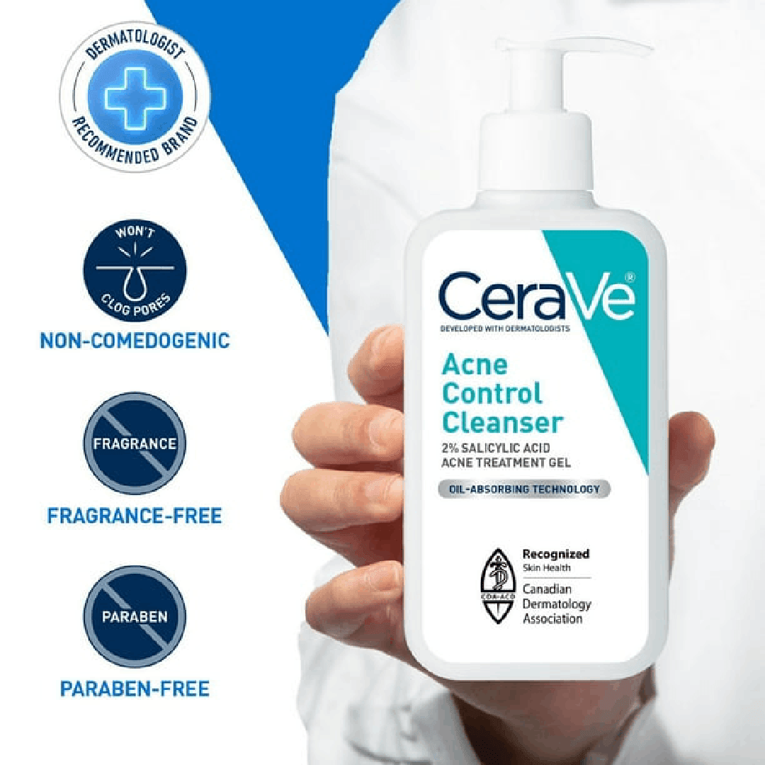 ( Discounted Product ) CeraVe Acne Control Cleanser – 2% Salicylic Acid 473ml