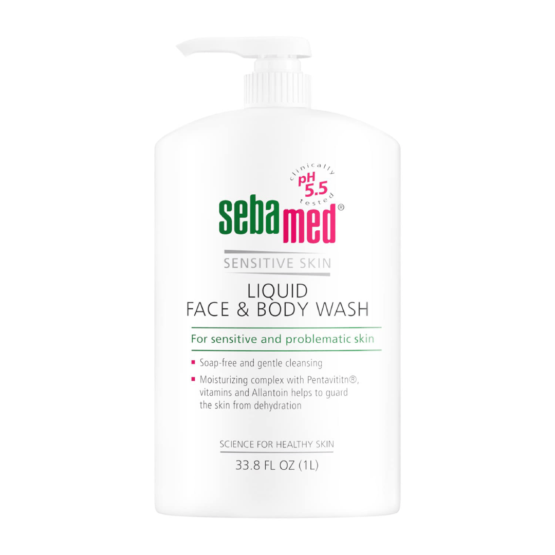Sebamed Liquid Face &amp; Body Wash for Sensitive Skin 1L