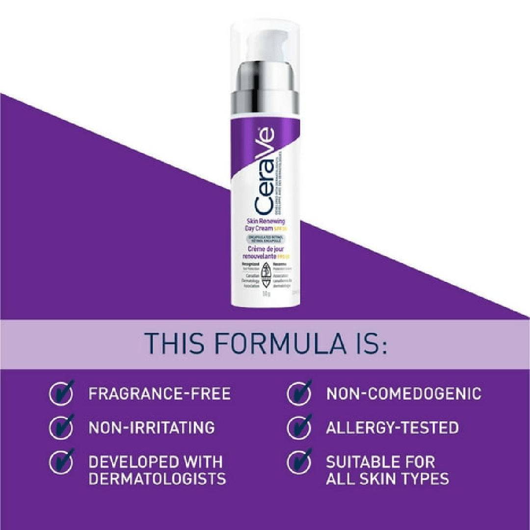 CeraVe Skin Renewing Day Cream SPF 30 50g