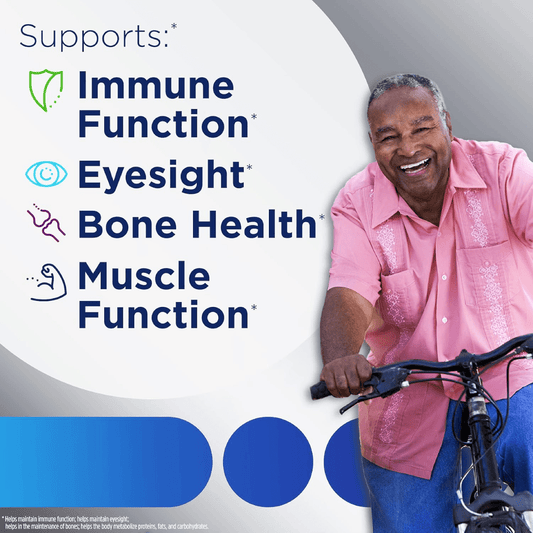 Centrum Select Essentials 50+ Multivitamin | Complete Daily Nutritional Support | 100 Tablets