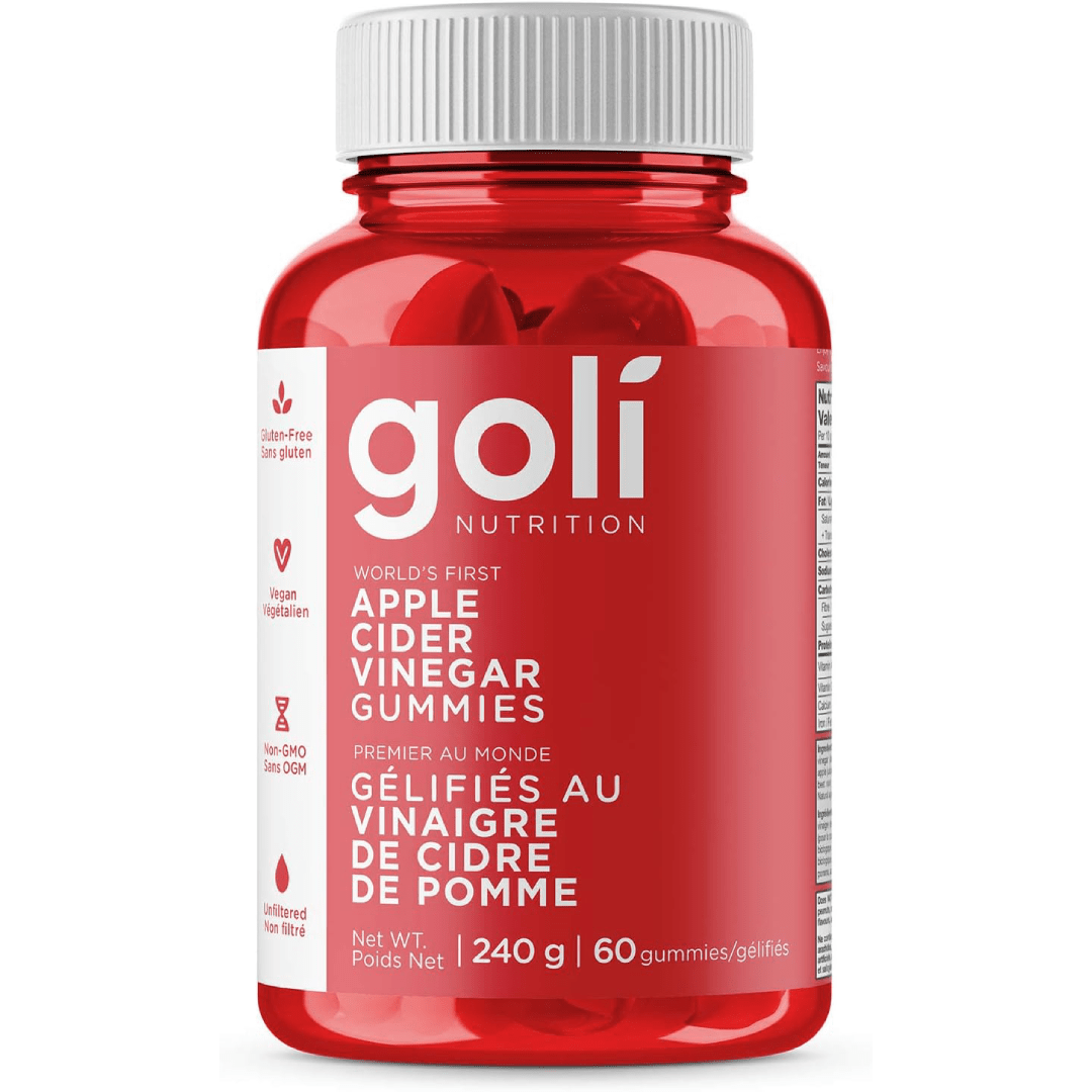 Goli Apple Cider Vinegar Gummies 60 Count