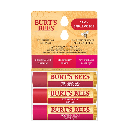 Burt’s Bees 100% Natural Lip Balm (3 Pack)