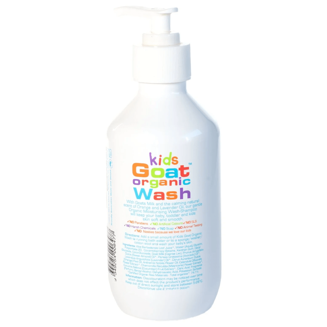 Goat Soap Australia Organic Kids Goat Milk Body Wash 300ml