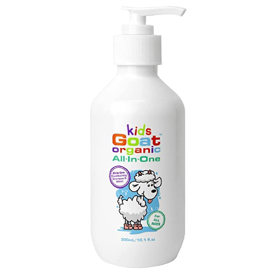 Goat Soap Australia Organic Kids 2-in-1 Shampoo & Body Wash 300ml