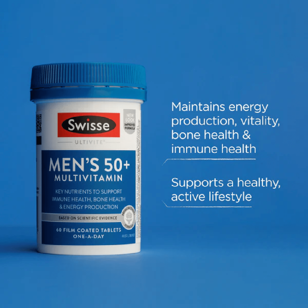 Swisse Men’s Ultivite 50+ Multivitamin