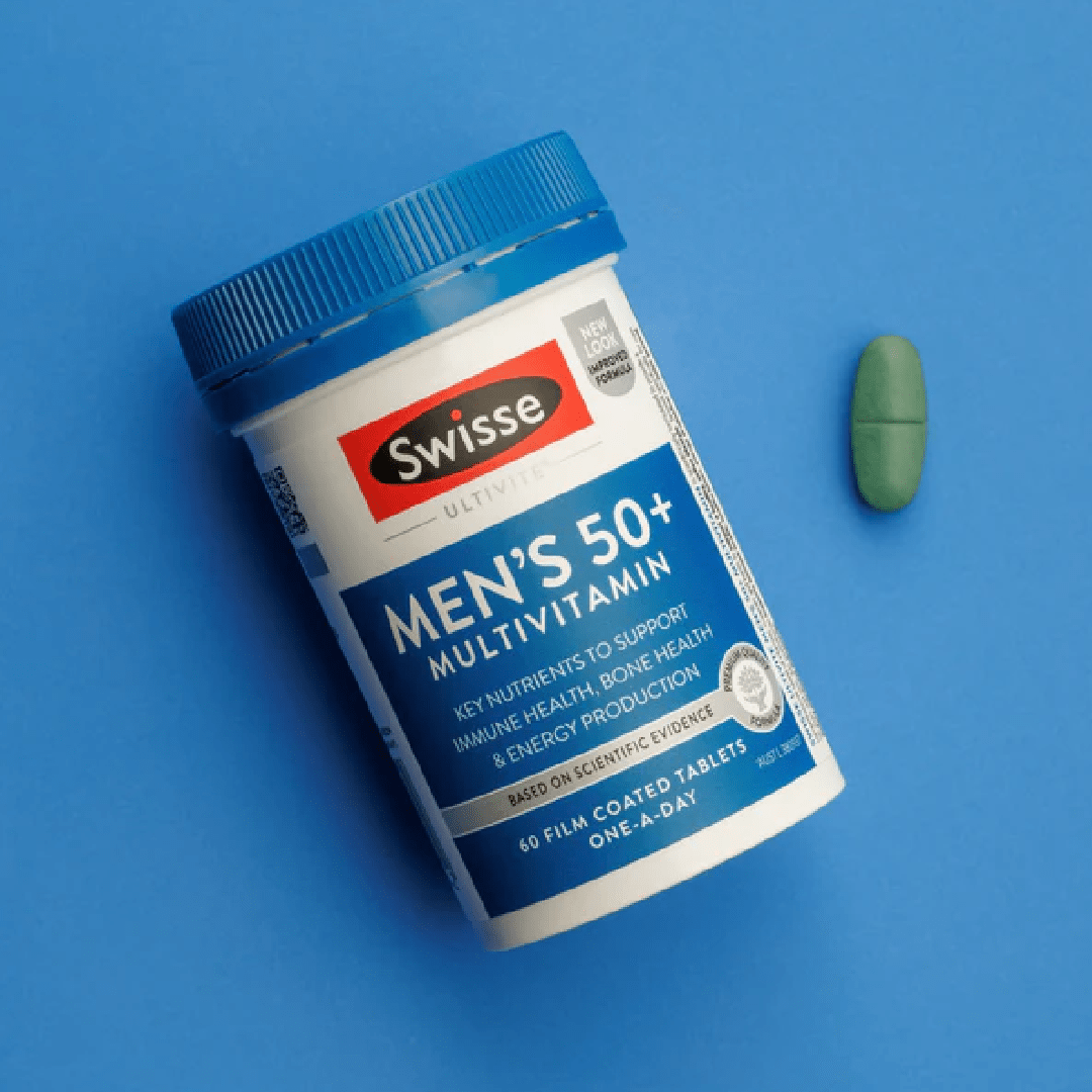 Swisse Men’s Ultivite 50+ Multivitamin