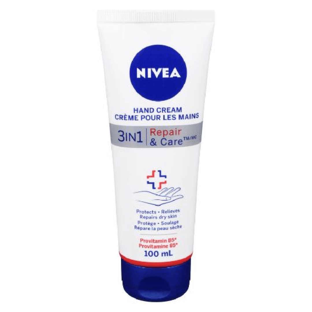 ( Discounted Product ) Nivea Repair & Care 3-in-1 Hand Cream – 100 ml