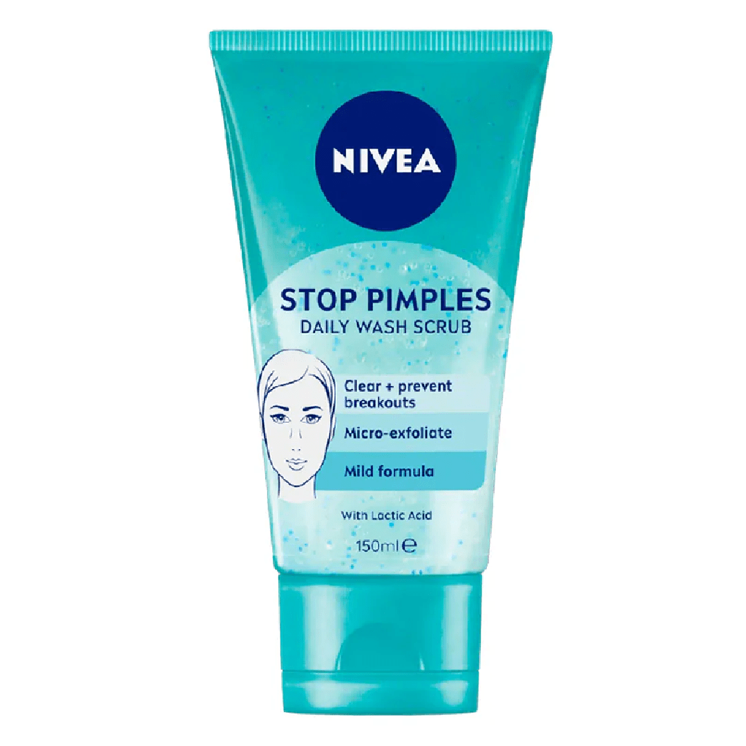 NIVEA Stop Pimples Daily Wash Scrub – 150ml