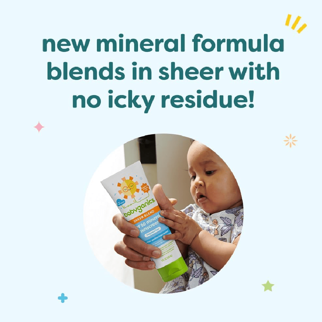 Babyganics Totally Tropical Mineral Sunscreen Lotion, SPF 50 (88 mL)