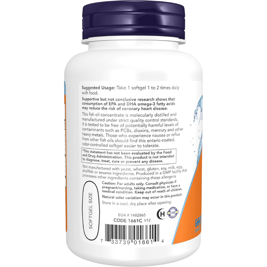 NOW Foods Ultra Omega-3 – 90 Softgels