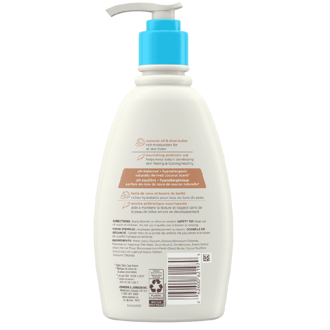Aveeno Baby Daily Moisturizing Cream – Coconut Oil &amp; Shea Butter 354ml