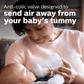 Philips AVENT Natural Baby Bottle with Natural Response Nipple, 9oz, 260ml 1pk (Clear)
