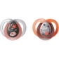Tommee Tippee Night Time Glow in the Dark Soothers, 0-6m, 2 Pack