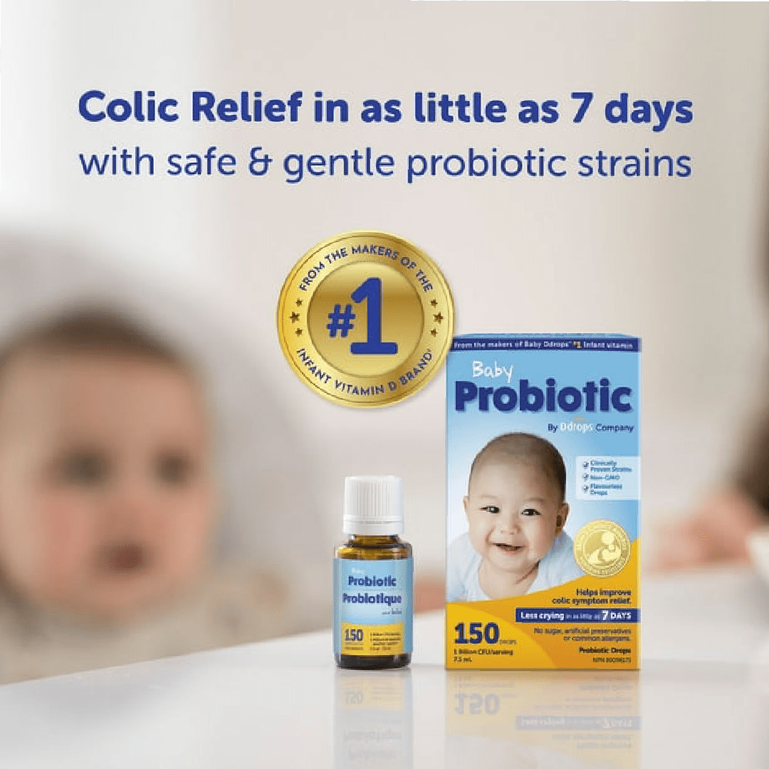 Ddrops Baby Probiotic Drops – Gentle Gut Health Support for Infants