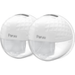 Paruu P10 Hands-Free Wearable Breast Pump 2 Pack (White)