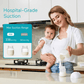 Paruu P10 Hands-Free Wearable Breast Pump 2 Pack (White)