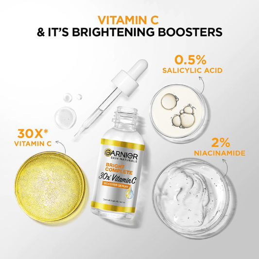 Garnier Bright Complete Vitamin C Face Serum 30ml