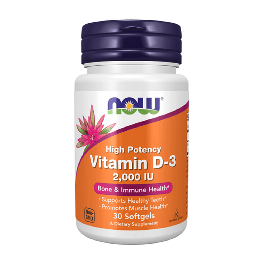 NOW Foods Vitamin D-3 2000 IU