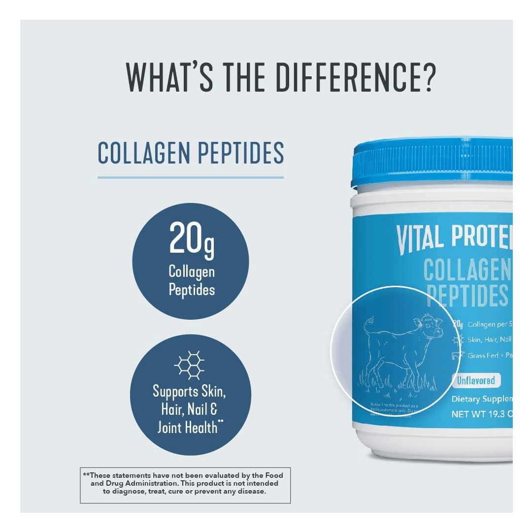 Vital Proteins Collagen Peptides Powder Supplement