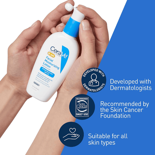 CeraVe AM Facial Moisturizing Lotion SPF 30 for Women & Men 89ml