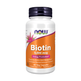 NOW Foods Biotin 5000 mcg Veg Capsules