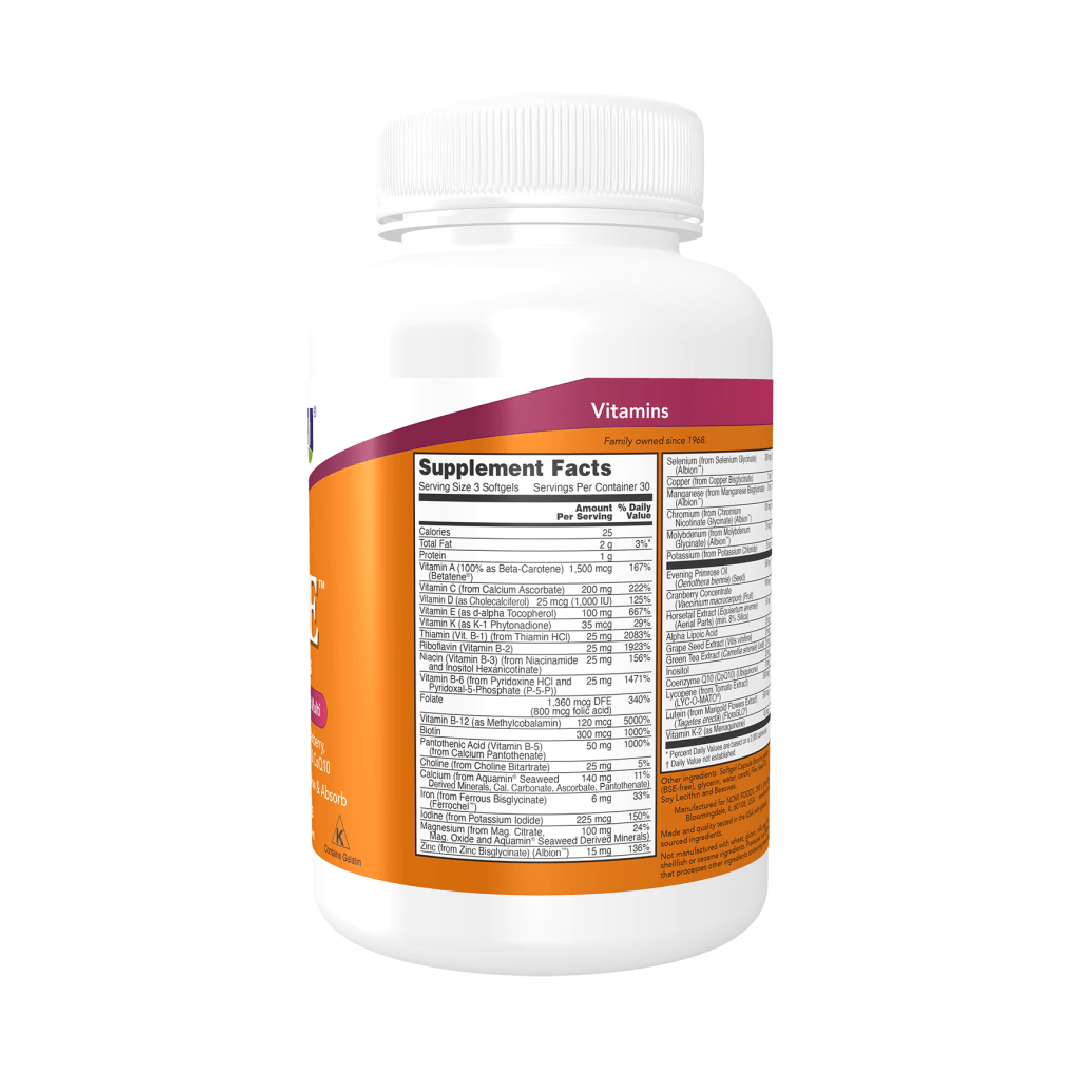 NOW Foods EVE Women's Multiple Vitamin 90 Softgels