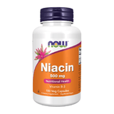 NOW Foods Niacin 500 mg – 100 Veg Capsules
