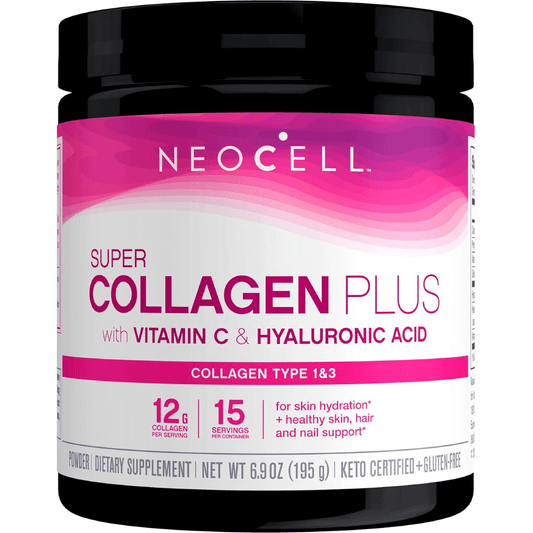 NeoCell Super Collagen Plus with Vitamin C & Hyaluronic Acid (195g)