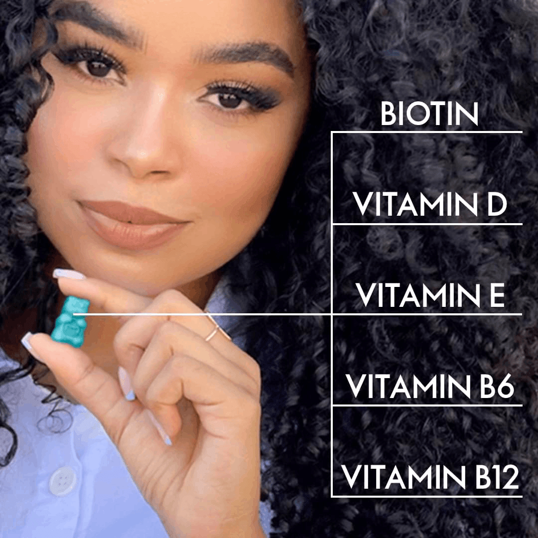 SugarbearPRO Hair Vitamin Gummies (Biotin 6000mcg)