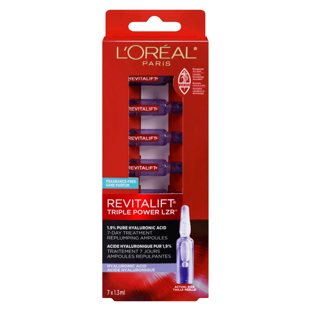 L’Oréal Revitalift Hyaluronic Acid 7-Day Ampoules