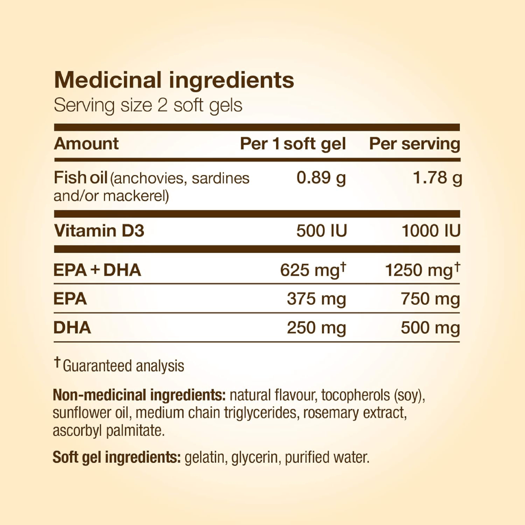 NOW Foods Omega-3 Molecularly Distilled Softgels