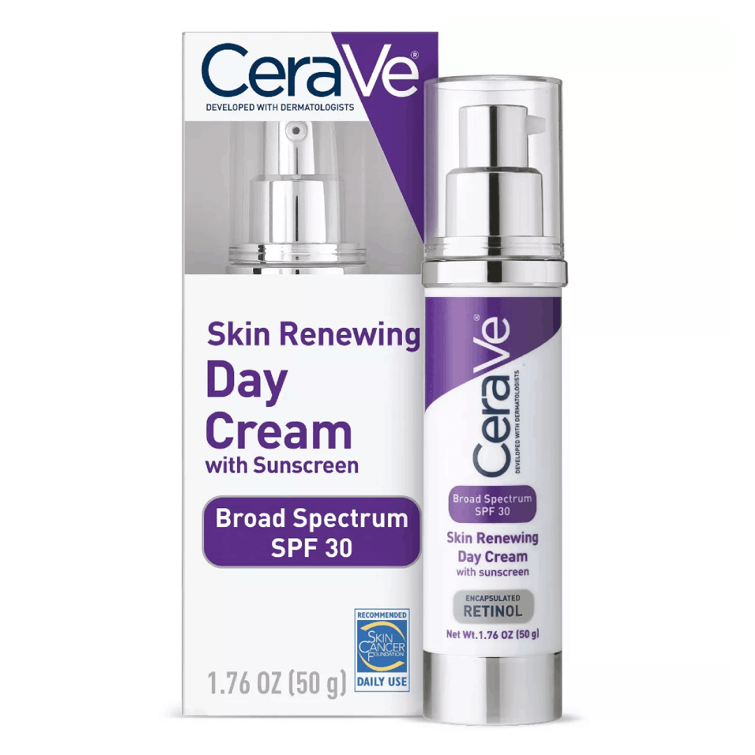 CeraVe Skin Renewing Day Cream SPF 30 with Retinol