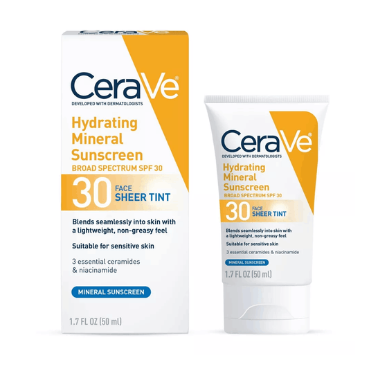 CeraVe Hydrating Mineral Tinted Sunscreen SPF 30
