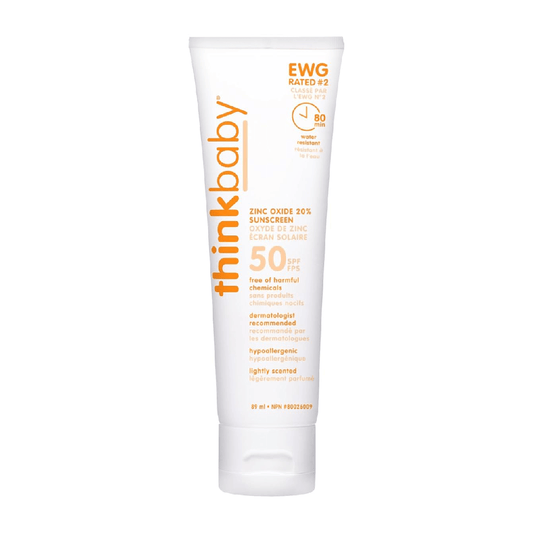 Thinkbaby SPF 50 Baby Mineral Sunscreen (3 oz)