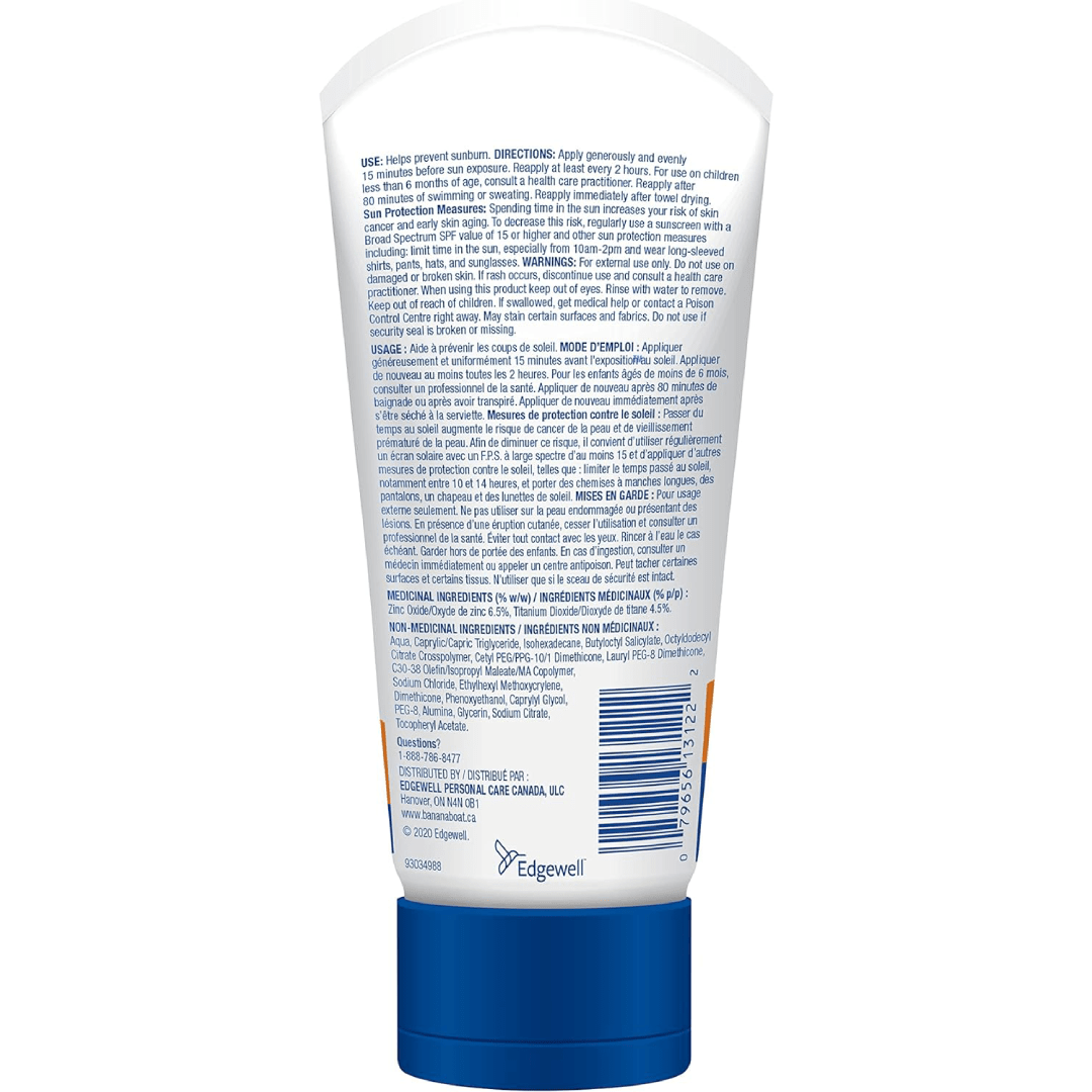 Banana Boat Simply Protect Sport Sunscreen SPF50 Lotion 6oz