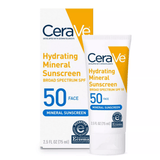 CeraVe Hydrating Mineral Sunscreen SPF 50 Face Lotion 75ml