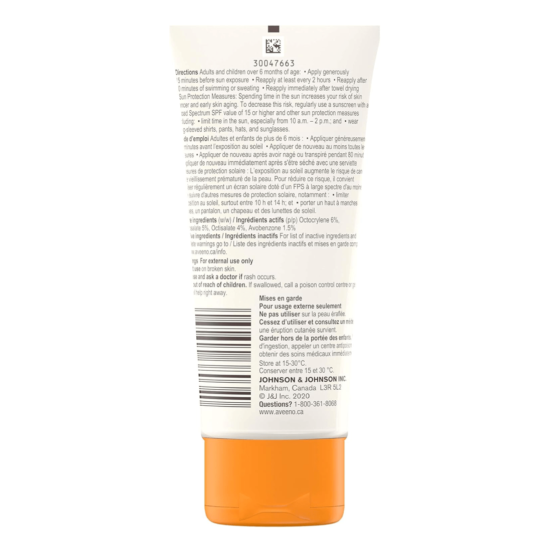 Aveeno Protect + Hydrate Sunscreen SPF 30 (88ml)