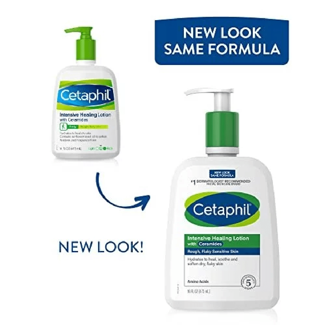 Cetaphil Intensive Repair Lotion with Ceramides | Hydrating and Restoring Formula for Dry to Very Dry Skin 473ml