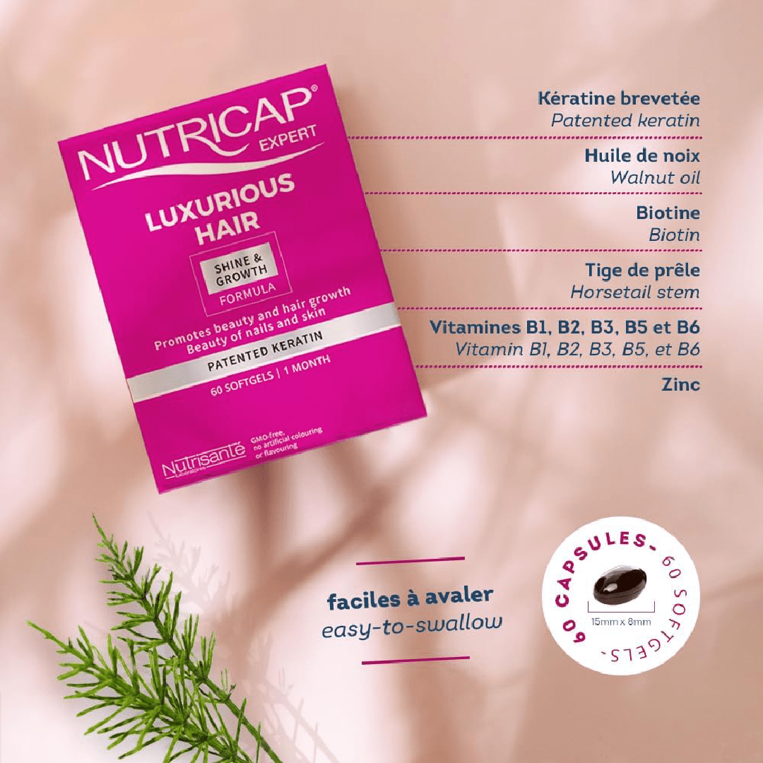 Nutrisante Nutricap Sublime Hair Growth Capsules (60)
