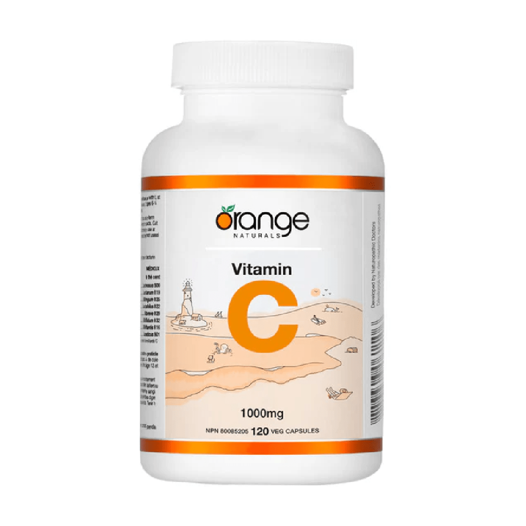 Orange Naturals Vitamin C 1000mg – Immune Support (120 Veg Caps)