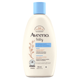 AVEENO Baby Eczema Care Wash Soothing bath time for baby 236ml